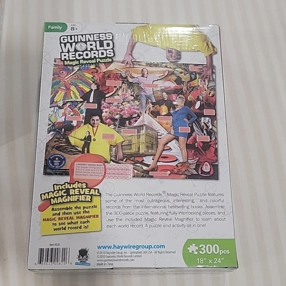 LOT Curiosity Kits Digestion & Guiness World Record Puzzle